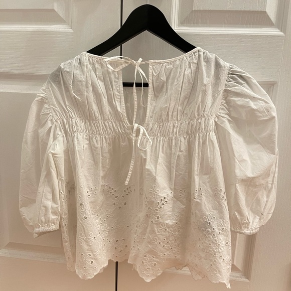Mango white blouse - Picture 2 of 2